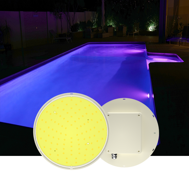 12 V luči v bazenu